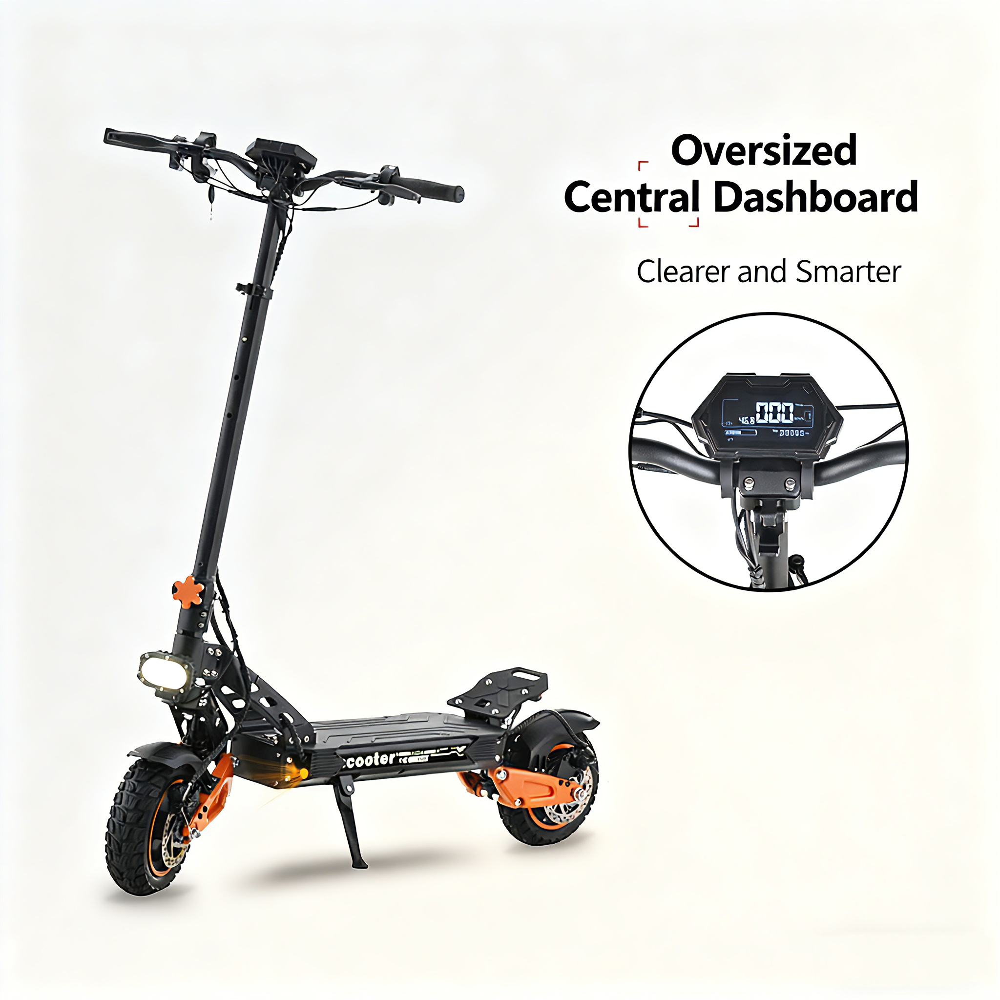 40MPH Top Speed,K11 Adult 1200W Electric Scooter,48V21AH Battery., 11-inch Off-Road Tires Sport Folding EScooter For Commuting