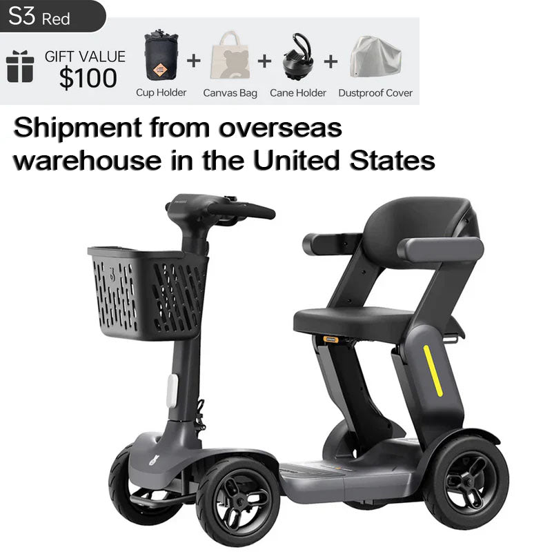 postmaster supports batch The electric vehicle for the elderly is foldable Paiseec 2-in-1 Electric Wheelchair W1  S3、PAISEEC d3、ROVORON、REYWMER reywmer