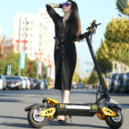Dual drive 60V 28AHVankeHui, a premium two-wheeled lithium battery-powered electric scooter with dual drive, 1600W and 60V
