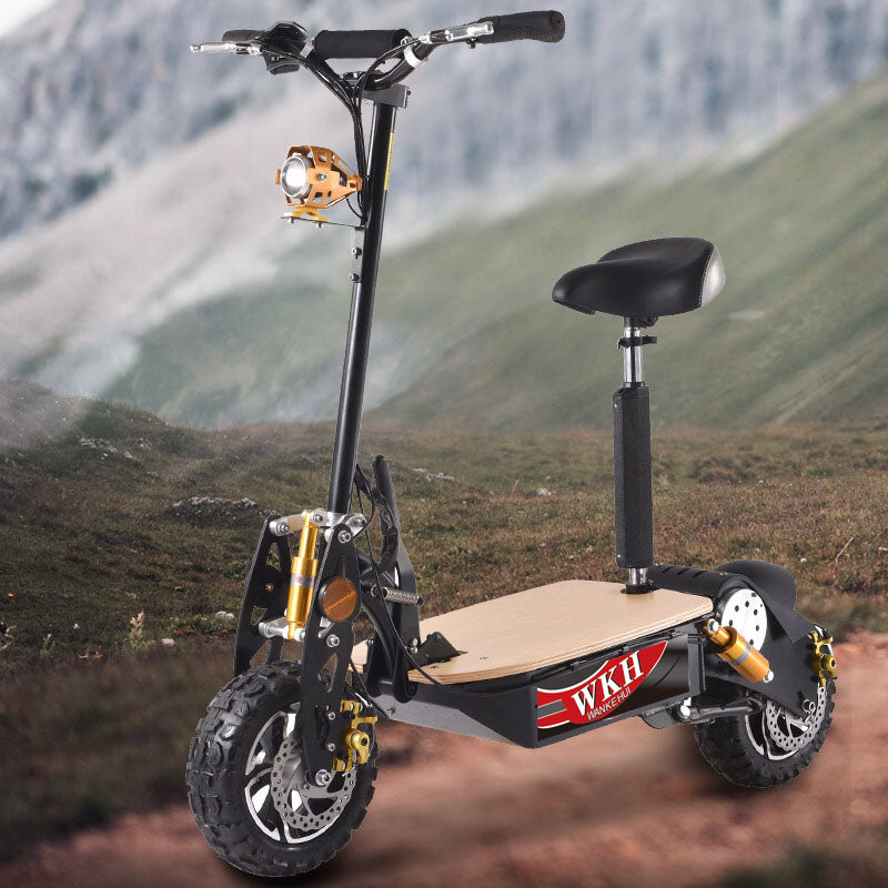 48V 1000W 1600W two-wheel folding electric scooter, electric mobility scooter, bed sports EVO, vankehui