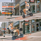 Mass production of new elderly mobility scooters, four-wheel electric anti-drop scooters for the elderly, overseas warehouse, ROVORON, REYWMER, Paiseec