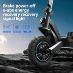 Customized two-wheel adult folding off-road electric scooters for off-road dual-drive high-power electric scooters from the factory