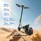Two-wheel lithium battery off-road dual-drive high-power electric scooter factory customization two-wheel adult folding off-road electric scooter