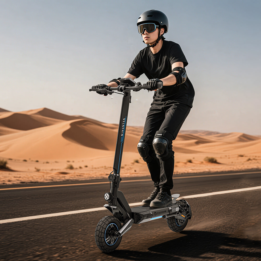 800W dual-motor electric scooter, 520AH adult off-road electric scooter, maximum speed 65KM/H, brushless motor 80KM