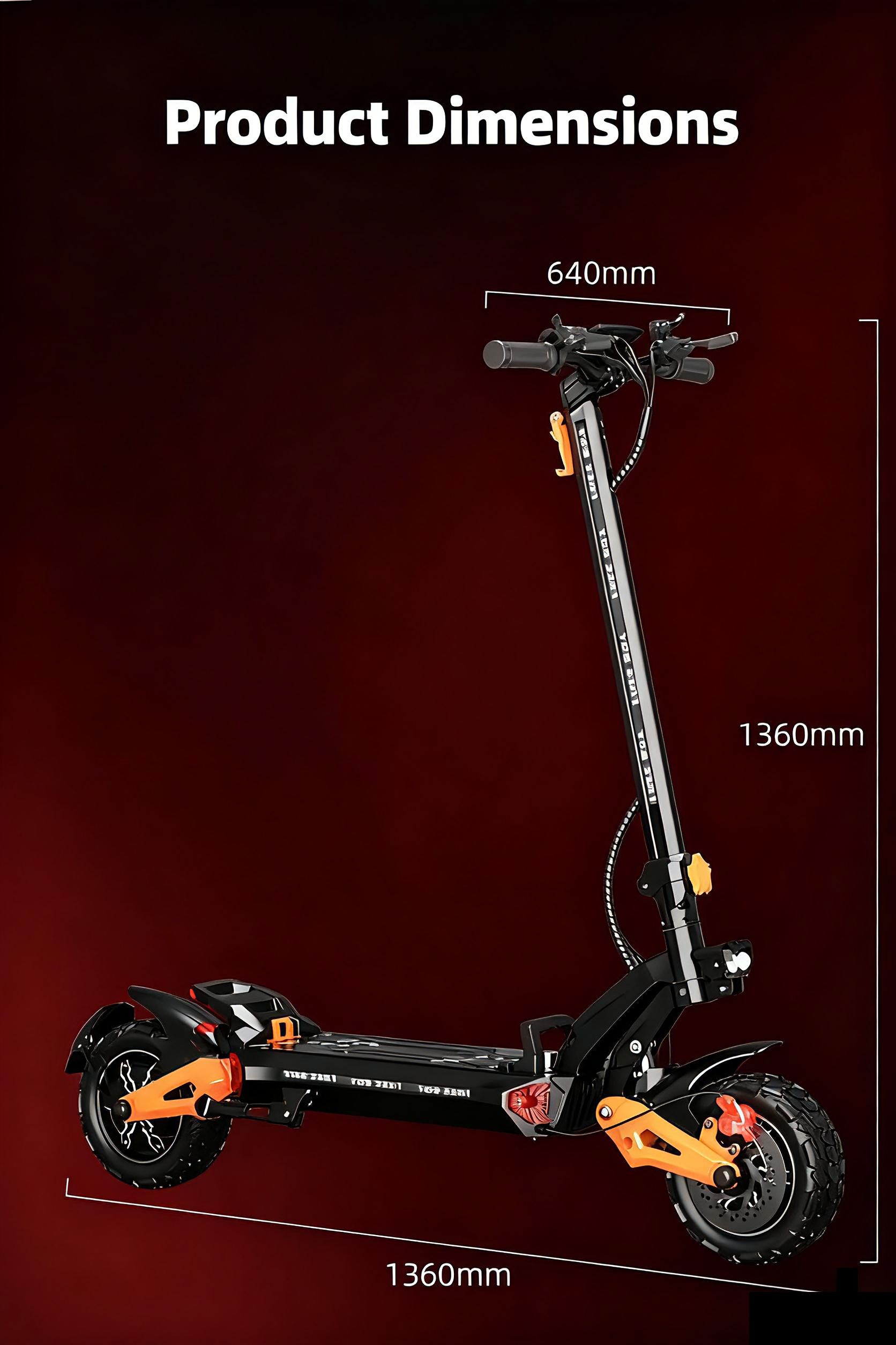Lithium battery electric scooters are directly shipped overseas to the United States and Canada. 6000W dual-drive long-range electric scooters for adults