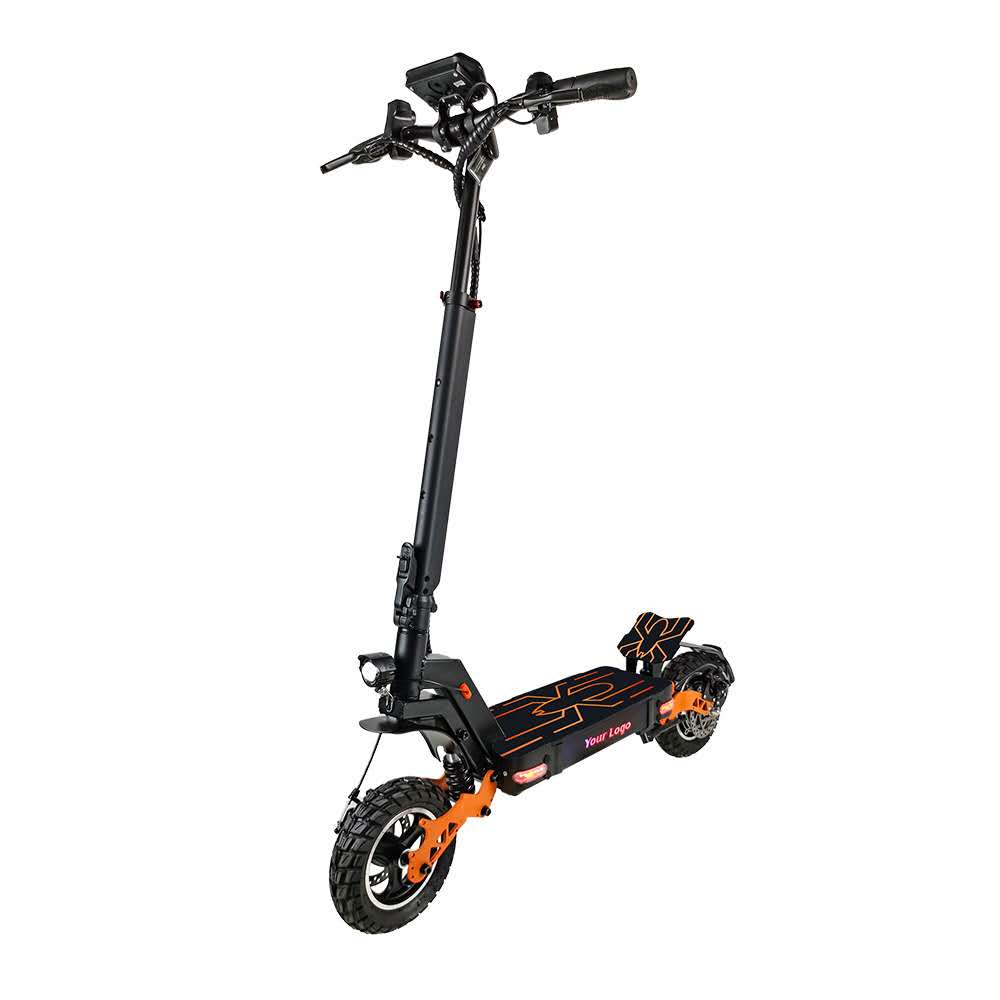 48v 20AH Dual-shock absorption off-road electric scooter, adult standing bike, high-power folding electric scooter, long range
