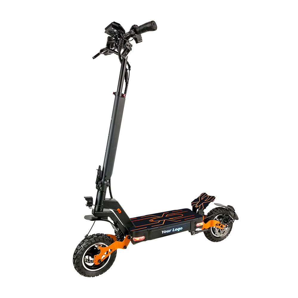 48v 20AH Dual-shock absorption off-road electric scooter, adult standing bike, high-power folding electric scooter, long range