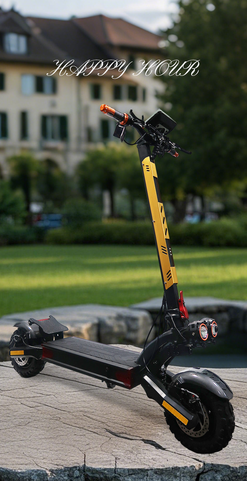 11-inch 48V15AH single and dual drive high-power electric scooter, 3500W adult outdoor high-speed long-range off-road vehicle, E-scooter two-wheeled commuter vehicle, lithium electric vehicle