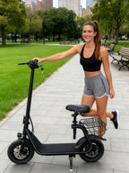 36V 500W electric small Harley-Davidson scooter, folding bike for commuting, E-scooter, adult scooter with power source factory