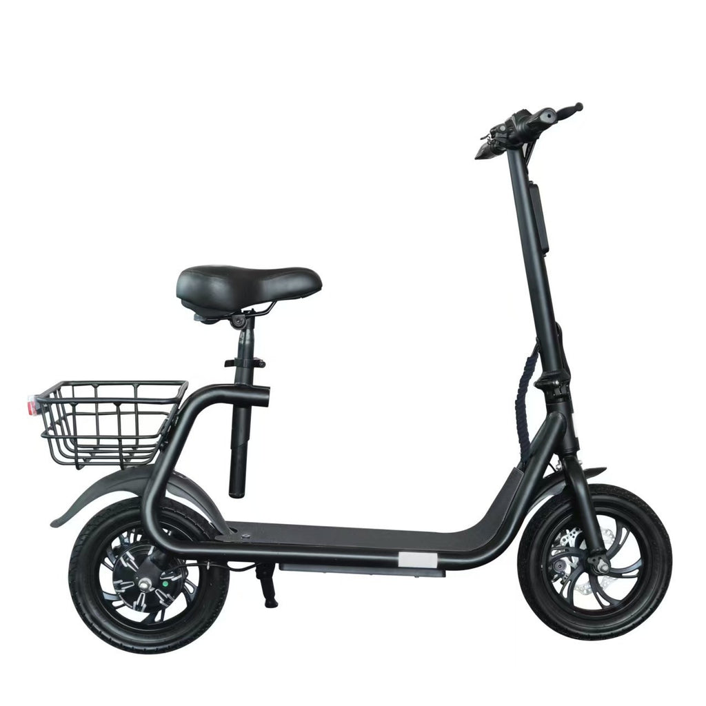 36V 500W electric small Harley-Davidson scooter, folding bike for commuting, E-scooter, adult scooter with power source factory