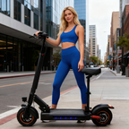 48v 500w adult E-scooter with dual shock absorption, M4 pro European off-road electric scooter