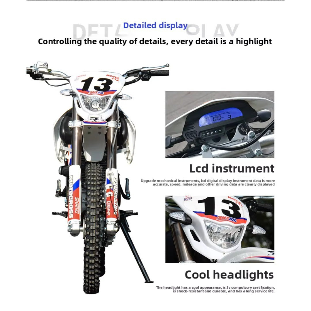 Factory direct sales of high-end 250Cc off-road motorcycles, national four-fuel injection M4, can be registered for mountain bike trails, motorcycles, electric motorcycles, mountain bikes, off-road bikes and racing cars