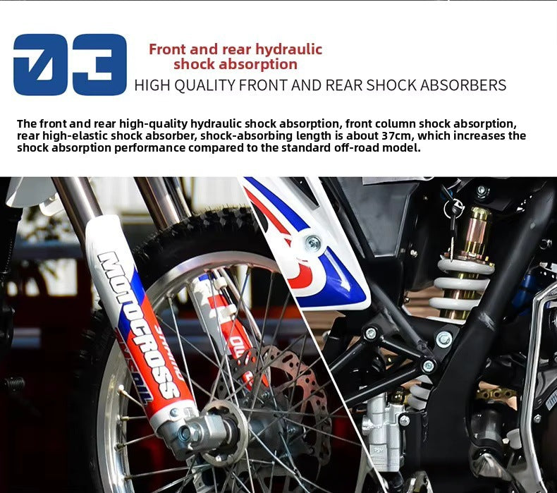 Factory direct sales of high-end 250Cc off-road motorcycles, national four-fuel injection M4, can be registered for mountain bike trails, motorcycles, electric motorcycles, mountain bikes, off-road bikes and racing cars