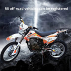 Factory direct sales: R5 off-road motorcycle with 250cc wheels, mountain racing, off-road vehicle, front and rear disc brakes vankehui