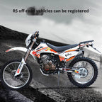 Factory direct sales: R5 off-road motorcycle with 250cc wheels, mountain racing, off-road vehicle, front and rear disc brakes vankehui