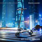 Customized two-wheel adult folding off-road electric scooters for off-road dual-drive high-power electric scooters from the factory