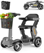 Mobility Scooter for Adults - 35 Mile Range, 6MPH Max Speed, Foldable Mobility Scooter withreywmer.com https://www.reywmer.com Comfort Seat & Basket, Lightweight 79lbs for Seniors and Commuters