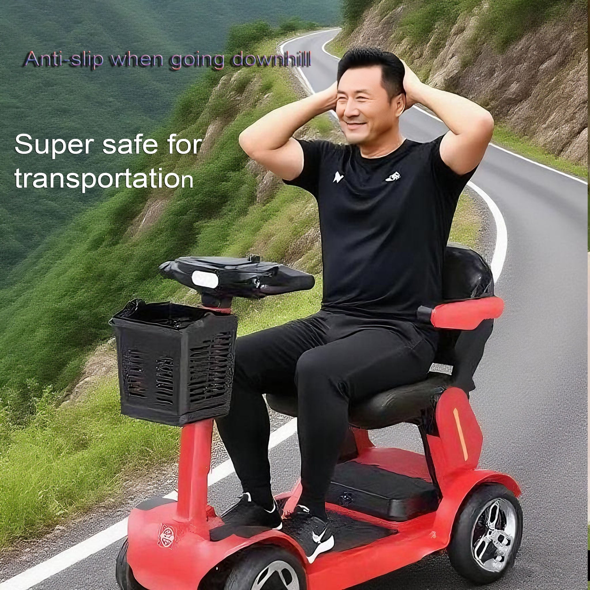 Us overseas warehouse shipment: Elderly lithium battery four-wheel mobility scooters, ROVORON, REYWMER, Paiseec, S3, W1