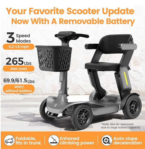 American overseas warehouse, elderly lithium battery four-wheel mobility vehicles, ROVORON, REYWMER, Paiseec, S3, W1,
