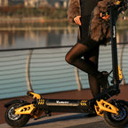 Dual drive 60V 28AHVankeHui, a premium two-wheeled lithium battery-powered electric scooter with dual drive, 1600W and 60V