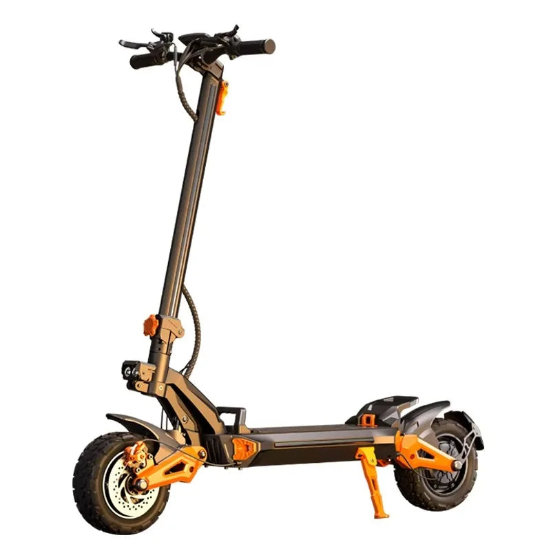 2025 New 6000w Dual Motor 60v 30ah Electric Scooter Max Speed 80km/h Range 75km Foldable 11 Inch Off-road Tires Electric Scooter