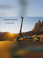 Dual drive 48V 21AH Stylish, cool and stylish, premium two-wheel lithium battery electric scooter VankeHui, 1600W 60V dual-drive electric scooter